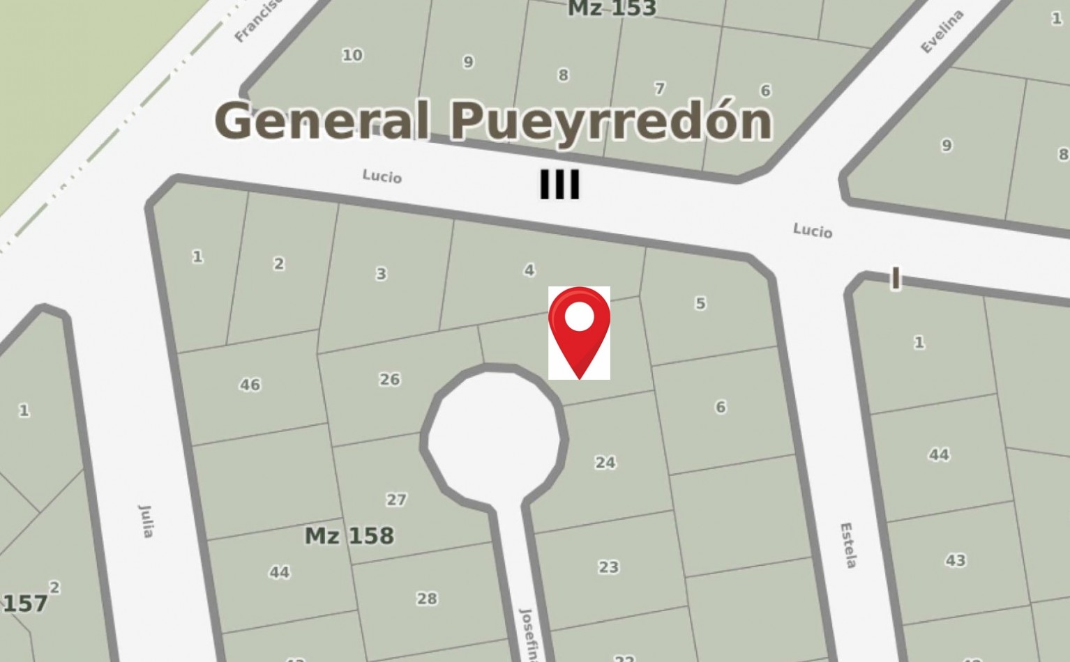 LOTE SIERRA DE LOS PADRES