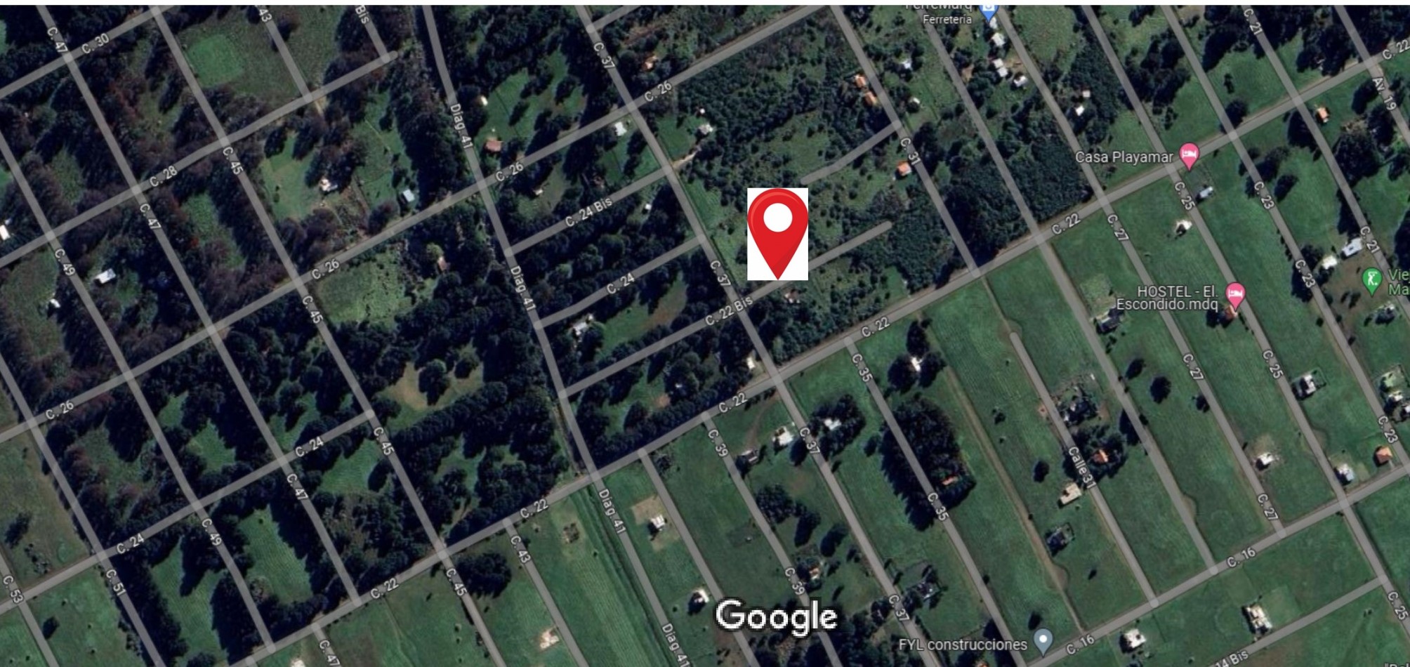 VENTA LOTE BARRIO EL MARQUESADO ZONA SUR DE MAR DEL PLATA