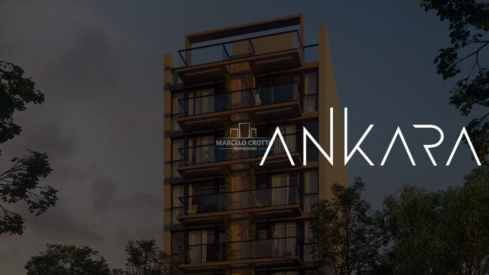 SEMIPISO A ESTRENAR DE 2 AMBIENTES EDIFICIO ANKARA I CON BALCON COCHERA Y BAULERA ZONA MACROCENTRO