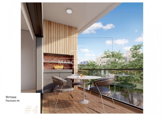 DEPARTAMENTO EN PALACE 4 A ESTRENAR DE 2 AMBIENTES EN SUITE CON TERRAZA Y PARRILLA