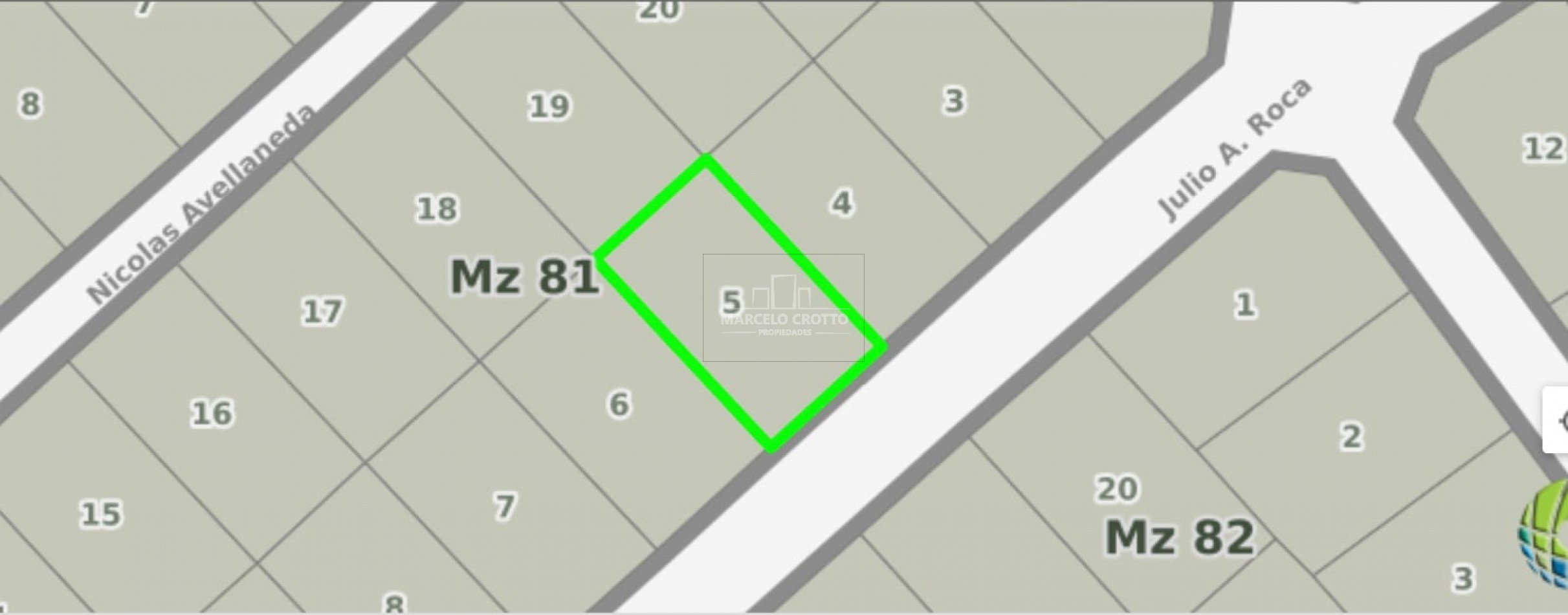 LOTE EN VENTA CAMET NORTE 