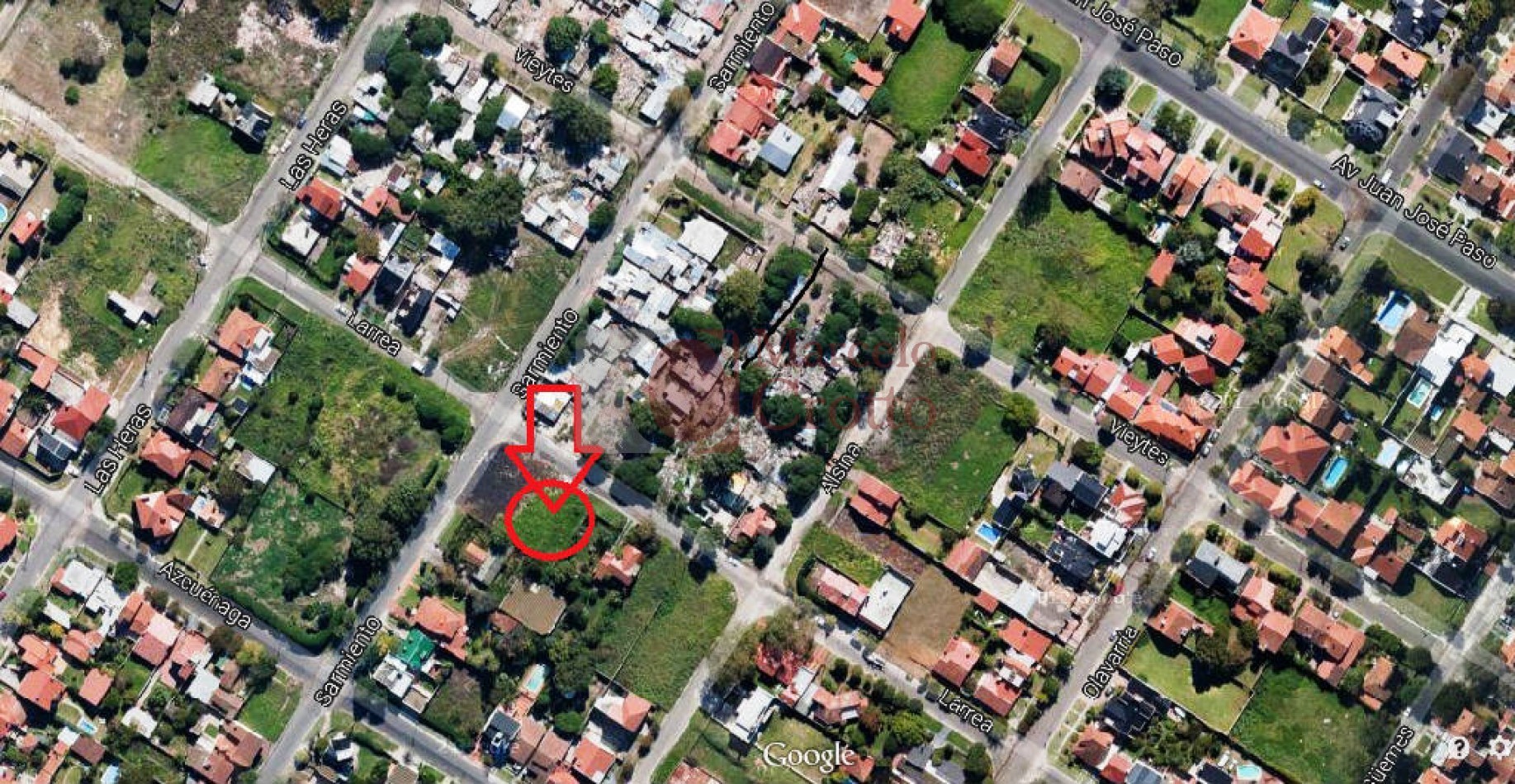 VENTA LOTE ZONA SAN CARLOS LARREA Y SARMIENTO MAR DEL PLATA