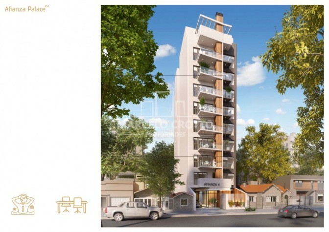 DEPARTAMENTO EN PALACE 4 A ESTRENAR DE 2 AMBIENTES EN SUITE CON TERRAZA Y PARRILLA