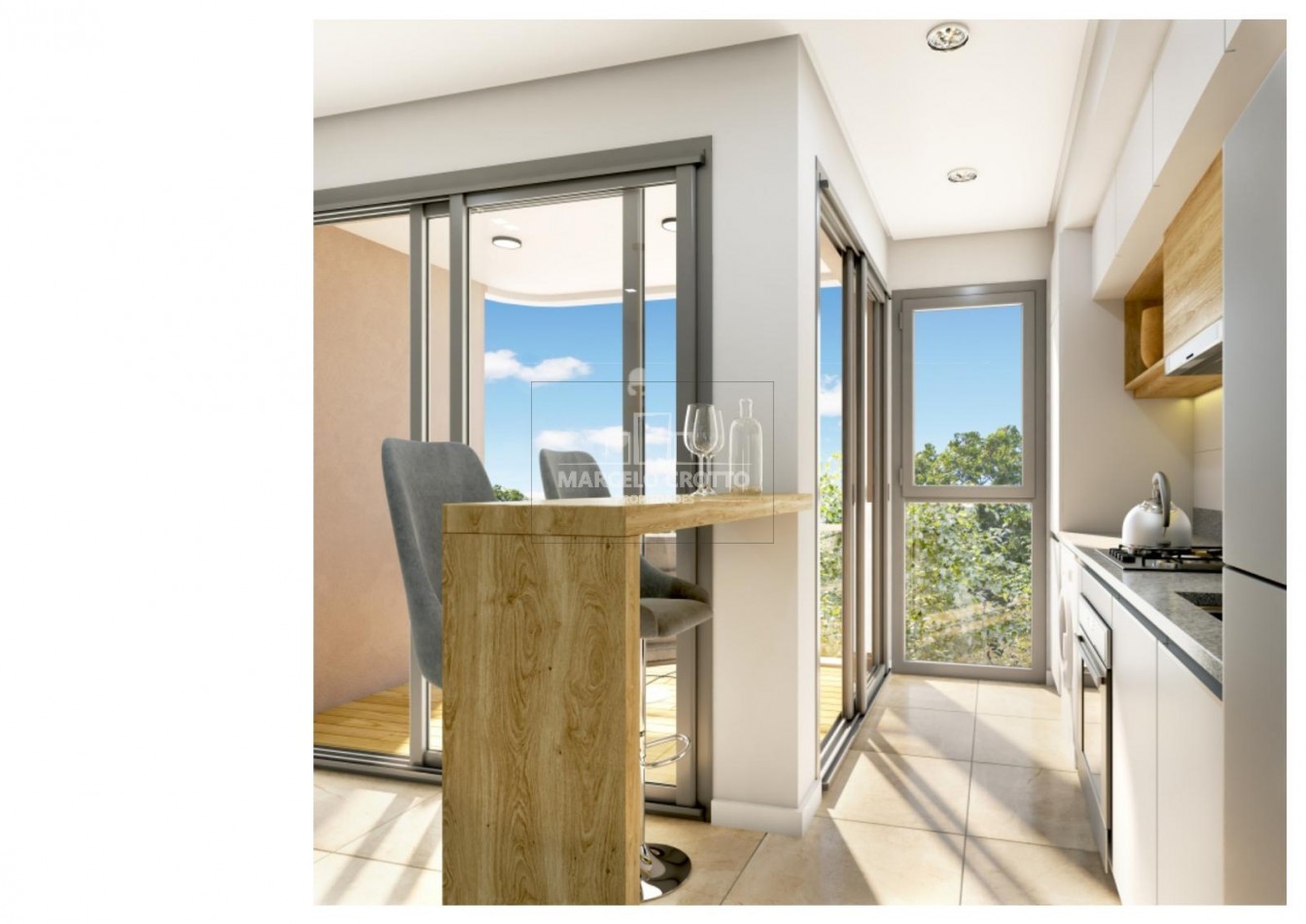 SEMIPISOS A ESTRENAR DE 2 AMBIENTES EN SUITE EDIFICIO AFIANZA PLAZA 5 CON BALCON O TERRAZA, OPCIONAL CON COCHERA