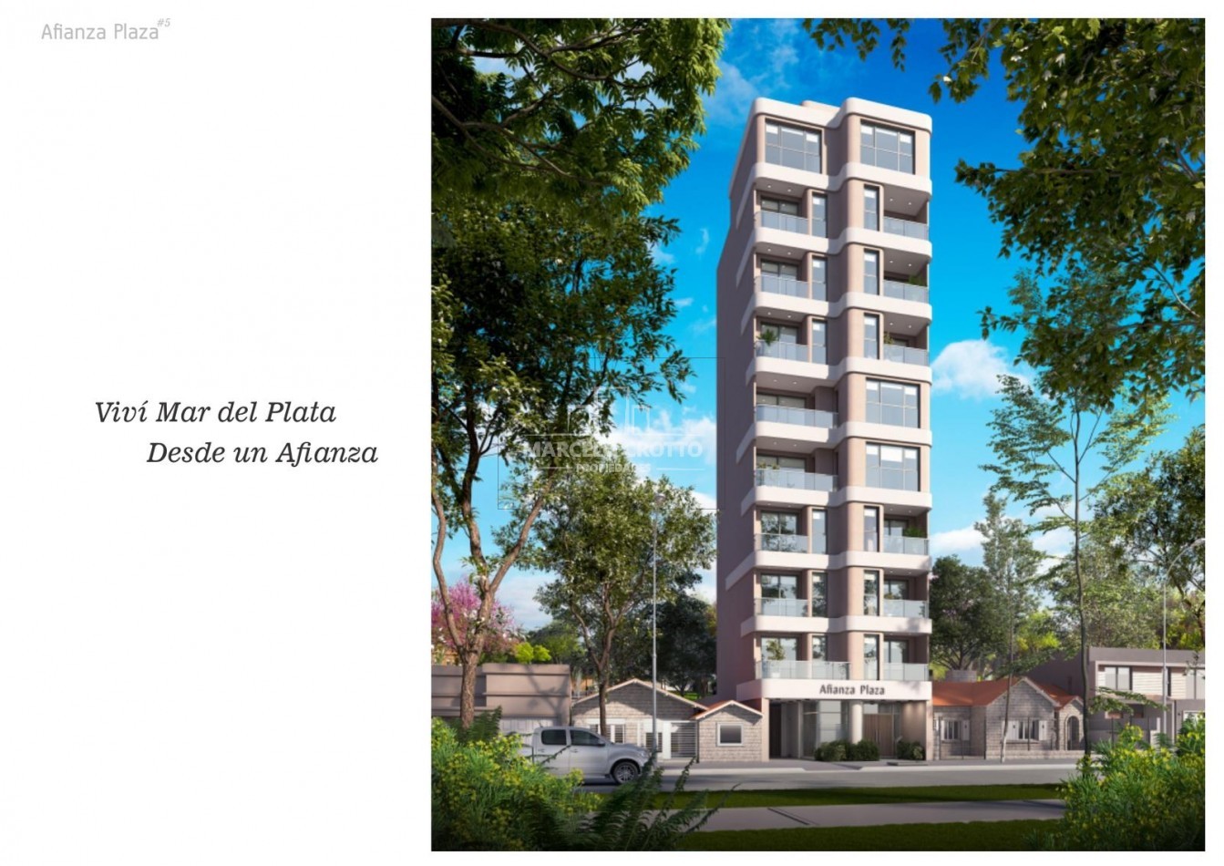 SEMIPISOS A ESTRENAR DE 2 AMBIENTES EN SUITE EDIFICIO AFIANZA PLAZA 5 CON BALCON O TERRAZA, OPCIONAL CON COCHERA