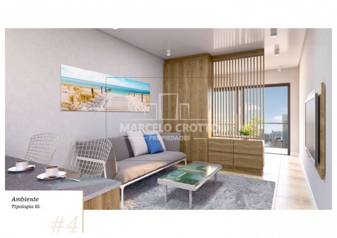 DEPARTAMENTO EN PALACE 4 A ESTRENAR DE 2 AMBIENTES EN SUITE CON TERRAZA Y PARRILLA